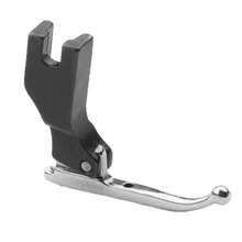 Nuevo estilo de prensatelas de acero completo, diseñado en color gris plateado, talla grande adecuado para hacer vestidos de novia y telas con lentejuelas, se puede aplicar a máquinas de coser planas de computadora - Negro - Ver 6
