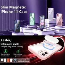 Hadaasi 1个粉色磁吸手机壳，内置屏幕保护膜，[兼容无线充电] 360°全方位防震保护壳，[亲肤材质 & 防刮设计] 兼容 17 Pro/17 Pro Max/Air/17 和 Galaxy S26 Ultra/S26 Plus/S26/S25 Ultra，国际版，非国内版 - 粉色 - 查看 10