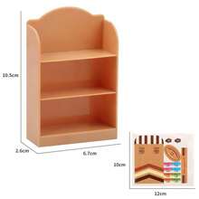 1pc 7-Color Mini Shelf, Mini Display Rack, Mini Snack Storage Rack, Realistic Supermarket Shelf Model, Supermarket Shelf Model, Decorative Ornament, Miniature Model, Dollhouse Accessory, Photography Prop - Multicolor - View 22