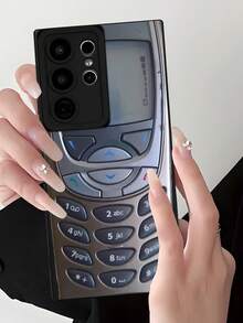 Simple Classic Retro Nokia Phone Nostalgic Must-Have Print Black Phone Case For Phone 16 PRO MAX/11/12/13/14/15/15 Pro/15 Plus/15 Pro Max/X/XS Max/XR/11 Pro/12 Pro/13 Pro/14 Pro/12 Mini/1 - màu đen - Xem 8