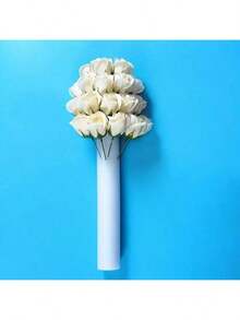 6pcs Premium White Floral Foam Stick - DIY Wedding Flower Arrangement Base, Solid Cylindrical Sponge, Flower Arrangements Polystyrene Foam Flowers Tubing Foam Rods, Perfect For Wedding Decor, Wedding Arches, Event Party Decorations, Home Decor And Rome Decor - Foam Stick - View 3