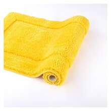 Bathroom Rugsof 2, Yellow Bath Mats Non Slip Absorbent, 16x24 & 20x32 Shower Rugs Washable, Ultra Soft Microfiber Tub Mats - As Picture 423 - View 2