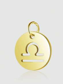 Constellation Zodiac Charms For Jewelry Making Supplies Gold Color Pendant Diy Necklace Bracelet Earrings Accessories - Gold - View 18