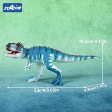 [Tem certificado infantil] Brinquedo modelo de dinossauro realista, estatueta de animal selvagem, brinquedo sensorial e presente de festa, adequado para decoração de quarto de crianças ou meninas e meninos