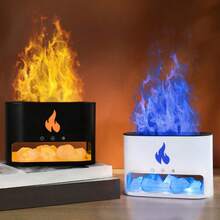 جهاز نشر العطور بالموجات فوق الصوتية سعة 250 مل، جهاز نشر العطور بإضاءة ملونة، جهاز نشر العطور المحمول بمنفذ USB، مرطب الهواء بتصميم