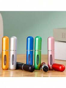 1Pcs,5ml Perfume Bottle With Bottom Filling, Perfume Bottle Self-Pump Type, , Refillable Spray Bottle, Portable Cosmetic Bottle Storage Containers - màu đen - Xem 11