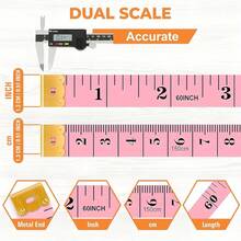 1pc Portable Measuring Tape Self-Tightening Body Measuring Ruler For Measuring Body, 60 Inches/150 Cm, Strong Durability, Reusable, Beautiful Appearance, Small Size And Light Weight, Easy To Carry And Convenient To Use