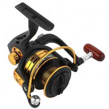 BILLINGS Spinning Fishing Reel For Saltwater Freshwater,1000-7000 Series Spinning Reel,Fold Rocker Left/Right Interchangeable,10KG Max Drag,Metal Spool,5.2:1 Gear Ratio