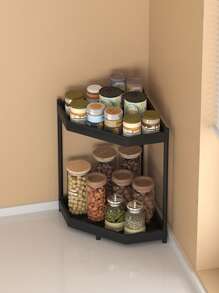 1入組多層鐵廚房香料儲物架