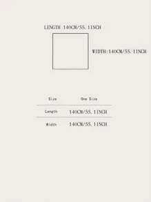 1pc Chiffon Headscarf, Solid Color Casual Scarf, Sunscreen Shawl, Beach Wrap, 140*140cm For Dress - Dusty Pink - View 2