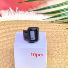 电子指环计数器，弹性指环计数器，迷你便捷数字显示计数环，操作简单，适用于编织、祈祷（Tasbih）、运动、游戏和其他计数用途 - 彩色 - 查看 18