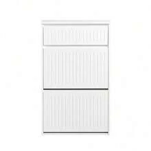SoBuy Shoe Cabinet FSR165-W - 白色 - 查看 2