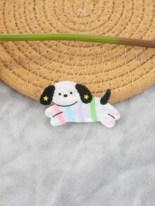 1PC Adorable Multi-Colored Small Animal And Kitten Pattern Acrylic Hairpins, Hair Clips, And Hair Accessories, Suitable For Daily Use., Claw Clips, Hair Claws, Hair Slide, Hair Barrettes - Multicolor - View 21