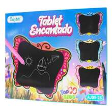 BUYTITI Magic Whiteboard With Butterfly Design And LCD Screen - Purple - View 2