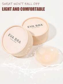 TSLBNRIO 8pcs Silicone Nipple Covers In Gift Box, Non-Slip, Invisible, Reusable Breast Petals, Nipple Protectors, Strapless Bra, Adhesive Bra, Suitable For Wedding, Work Attire, Dresses, Swimwear, Bikini, Evening Gowns, Washable And Reusable - Multicolor - View 6