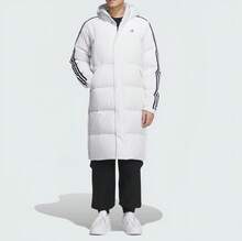 Adidas Men's Winter Hooded Mid-Length Warm Down Jacket