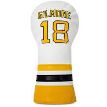 1 Piece Of Two-Color Spliced 18-White Wood Club Cover Design Golf Club Head Cover - Durable Waterproof Safety Protective Cover Golf Club - Ultimate Club Protection Accessory