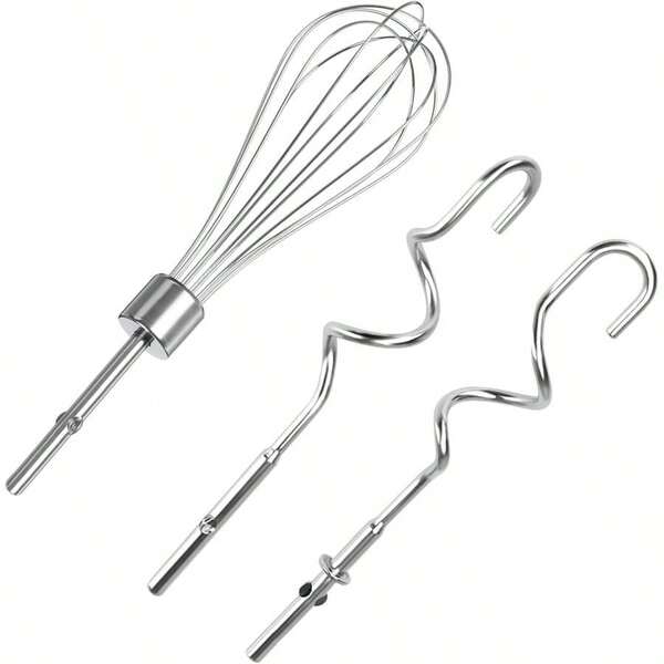 Mezclador de mano batidora para KitchenAid y batidora de masa para KitchenAid mezclador de mano accesorio de batidora KHMPW de acero inoxidable para batidora de huevos/batidora para accesorios de