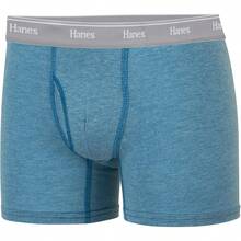 Hanes Boys' Originals Boxer Briefs, Tween Boy Underwear, Cotton Stretch, 6-Pack