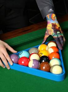 1pc Professional Billiard Glove, 3-Finger Left/Right Hand, Breathable Elastic Snooker/Pool Game Glove Winter Outfits Fall