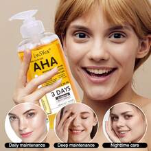 1PC AHA Body Serum,Skin Care ,Essence, Brightening And Repairing,Face Care ,Moisturizing,Skin Firming,Fade Dark Spots ,Pores And Fine Lines,Serum,Make Skin Glow,Soothing Repair - Multicolor - View 5