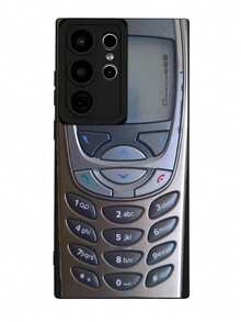 Simple Classic Retro Nokia Phone Nostalgic Must-Have Print Black Phone Case For Phone 16 PRO MAX/11/12/13/14/15/15 Pro/15 Plus/15 Pro Max/X/XS Max/XR/11 Pro/12 Pro/13 Pro/14 Pro/12 Mini/1 - màu đen - Xem 9