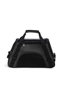 Expandable Breathable Cat Carrier Tote Bag, Portable Pet Backpack Cage For Outdoor Travel