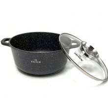 GARNEK MARMUROWY 4.4L / 24cm ZILNER ZL9005 - Black - View 4