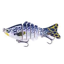 7-Section 10cm Multi-Jointed Fishing Lure, Minnow Hard Bait, Hengjia VIB Fishing Lure - Multicolor - View 14