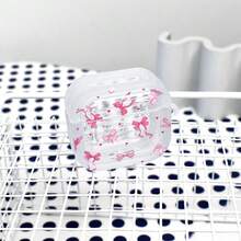 1pc Creative Pink Bowknot Soft Protective Case For AirPods 1/2/3/Pro