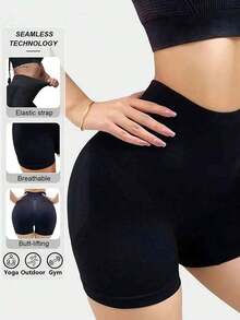 Seamless Yoga Pants For Women Fitness Sport Leggings Sexy Gym Tights Push Up Trousers High Waist Workout Sportswear  High Waist - Navy - 查看 6