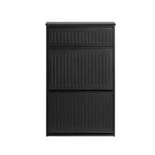 SoBuy Shoe Cabinet FSR165-W - 黑色 - 查看 4