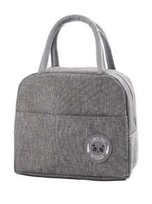 1 Stück isolierte Lunch-Tragetasche für den Schulanfang, thermische Lunchbox ohne Lebensmittelkontakt, geeignet für Schüler, Arbeiter, Camping, Dicke Aufbewahrungstasche