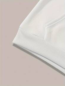 Sudadera con Capucha Unisex - Ropa religiosa católica, decorada con una imagen de Nuestra Señora de Guadalupe y patrones de rosario floral, sudadera con capucha ajustable, adecuada para uso en otoño e invierno, lavable a máquina, adecuada para uso diario casual y ocasiones especiales - Ropa cristiana, otoño e invierno, ropa religiosa, cómoda y ajustada, moda de otoño, tela duradera, moda religiosa, ropa religiosa - Blanco - Ver 4
