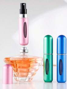 3/1pc 5ml Portable Perfume Bottle With Refillable Atomizer, Perfume Bottle Mini Sprayer Travel Perfume Container For Party, Travel, Daily Use, Holiday, Random Color - 彩色 - 查看 6