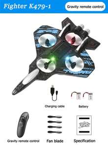 Dual Remote Control Fighter Drone Toy, Zero Base Simple Operation, Gravity Sensing Flight, Not Afraid Of Falling, Aerobatics, Multi-Player Play, Intelligent Quadcopter, Suitable For Beginners, Perfect Birthday Holiday Party Gifts, Long Flight Time And Long Distance Flight, With Stable Hover, Tumbling And Other Skills