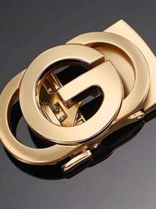 1 Stück 2025 Neuer G Buchstabe Herren Gürtel, hochwertige Buchstaben Legierung Automatikschnalle Gürtel, lässiger mehrfarbiger Echtleder Gürtel, modischer lässiger Herren Gürtel, leicht zu kombinieren mit formeller Kleidung Herbst, Halloween Herbst-Winter Accessoires, geeignet für Teenager, Jugendliche, Herren, Lässig, Outdoor, Sport, Urlaub, Abschlussgeschenke, Geburtstag, Alltag