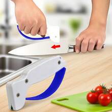 1pc Tungsten Steel Knife Sharpener, Pocket Knife For Manual Knife Sharpening Tools, Serrations Blade, Axe, And Military Knife - Recovery And Repair Of Kitchen Knives, Knife Sharpening Kit