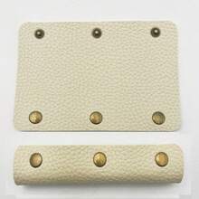PU Leather Bag Shoulder Strap Protector, Portable PU Leather Handle Cover, Luggage Trolley Case Cover, Removable Handle Seat Belt Protector, Suitable For Boxes, Bags, Handbags, Suitcases, Backpacks, Travel Essentials, Student Back-To-School Supplies, Holiday Supplies, Airplane Essentials