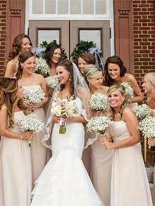 Flores artificiales 40piezas/20piezas/12piezas/6piezas Flor de Bebé Respiración Artificial Gypsophila Falsa Para Bodas Fiestas Decoración del Hogar Ramos Florales Accesorios DIY, Día de los Enamorados, Regalo