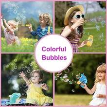 100 件/包 10 毫升浓缩泡泡液补充装，适用于所有泡泡吹器、泡泡机、生日派对户外活动礼物 - 彩色 - 查看 11
