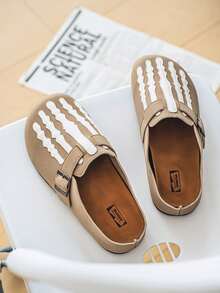 Sandalias casuales, cómodas y de moda para hombre, para playa, exteriores, verano - Albaricoque - Ver 10