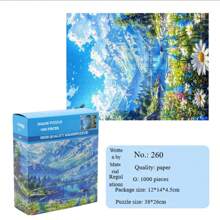 (Each Piece Is 1CM In Size)A Micro Size Seven-Color Jigsaw Puzzle Priced At 1,000 Pieces, Each One Centimeter In Size, Is Themed Around The Four Seasons Of Spring, Summer, Autumn And Winter. With Exquisite Designs, It Features Blooming Cherry Blossoms, Summer Beaches, Colorful Autumn Leaves And Snowy Winter Scenes