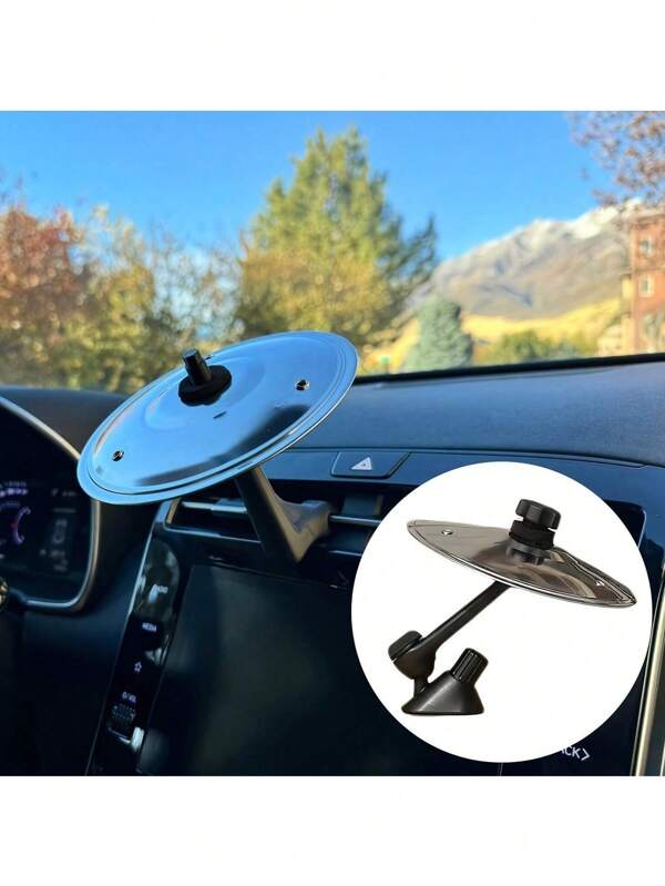 1 pieza Tambor de choque de coche, tambor de ventilación de coche, mini tambor para amantes de la música, accesorio de coche de fácil clip, compacto y duradero, adecuado para varios modelos de vehículos, instalación conveniente y resistente