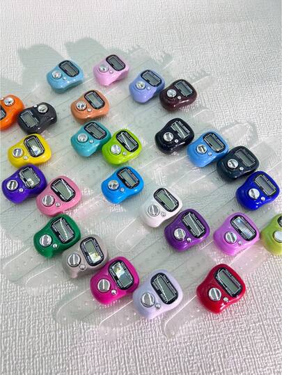 Portable Mini Counter, Finger Ring Counter, Button Counter, Minimalist Versatile Design