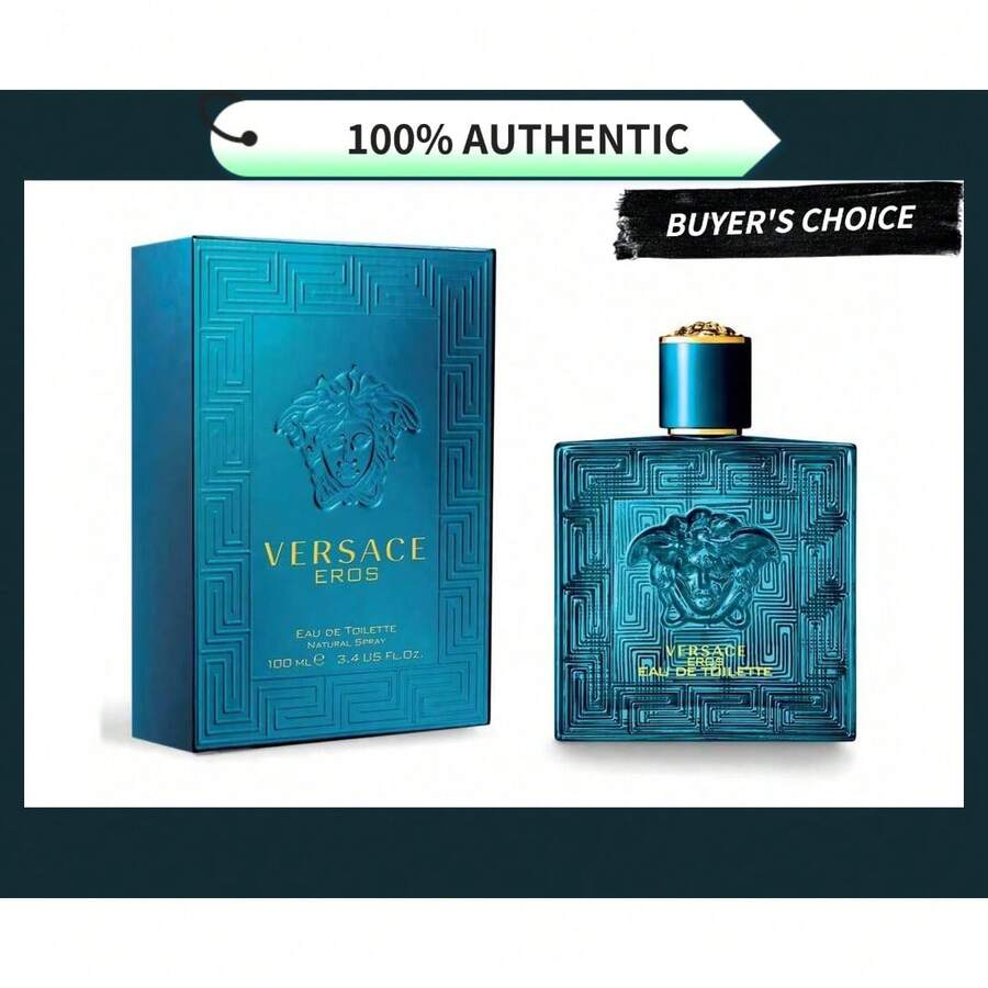 Versace Eros Men 3.4 Fl Oz Eau De Toilette Spray - 范思哲愛神淡香水 - 查看 1