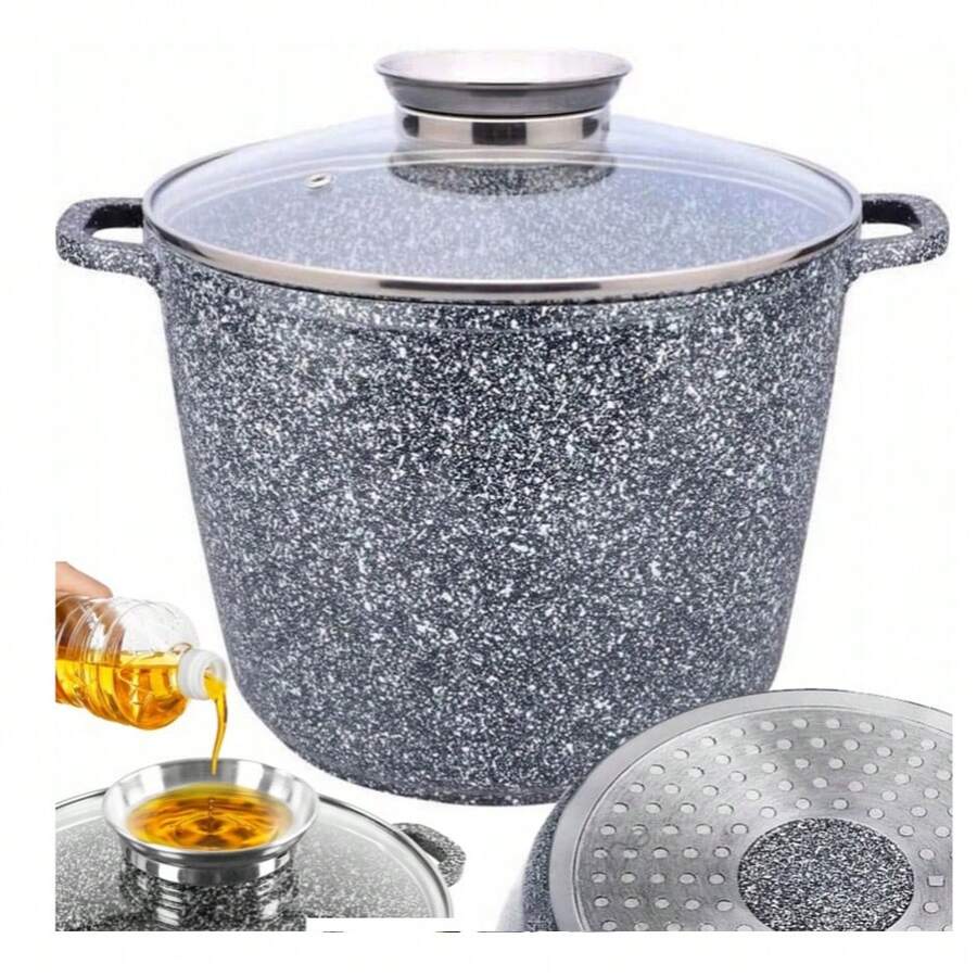 Garnek 4,0 l wysoki tradycyjny 4,0 l 20 cm - 灰色 - 查看 1