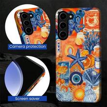 Summer Fruit Pattern Glossy Phone Case 2 In 1 Shockproof Heavy Duty Hard Plastic+Soft Silicone Dual-Layer Cases Compatible With Samsung A13/14/15/16/23/25/26/34/35/36/52/53/54/55/56/71/S21/S22/S23/S24/S25/Plus/FE/Plus/EDGE/ULTRA Compatible With IPhone 16 15 14 13 12 11 16 Pro 16 Promax 16 Plus Protective Cover - FL 光澤水果 4 - 查看 4