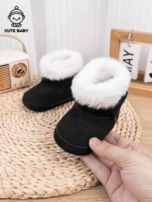 Infant Thick Warm Plush Snow Boots For Winter