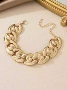 1 Set/1 Pieza/1 Par Conjunto de Joyas de Aretes, Pulsera, Collar de Moda